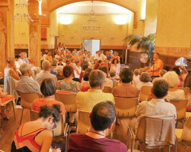 Satsang Retreat (French), St-Antoine-L'Abbaye, France. This event is now online., May 29th 5:00PM, 2020