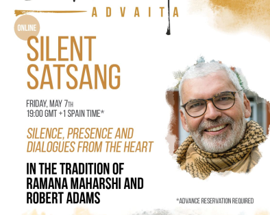 SATSANG ONLINE WITH LUIS DE SANTIAGO, May 7th 7:00PM, 2021