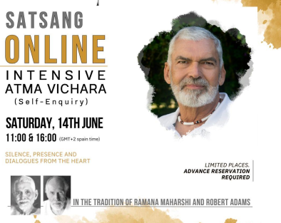 ONLINE - SATSANG WITH LUIS DE SANTIAGO, June 14th 11:00AM, 2025